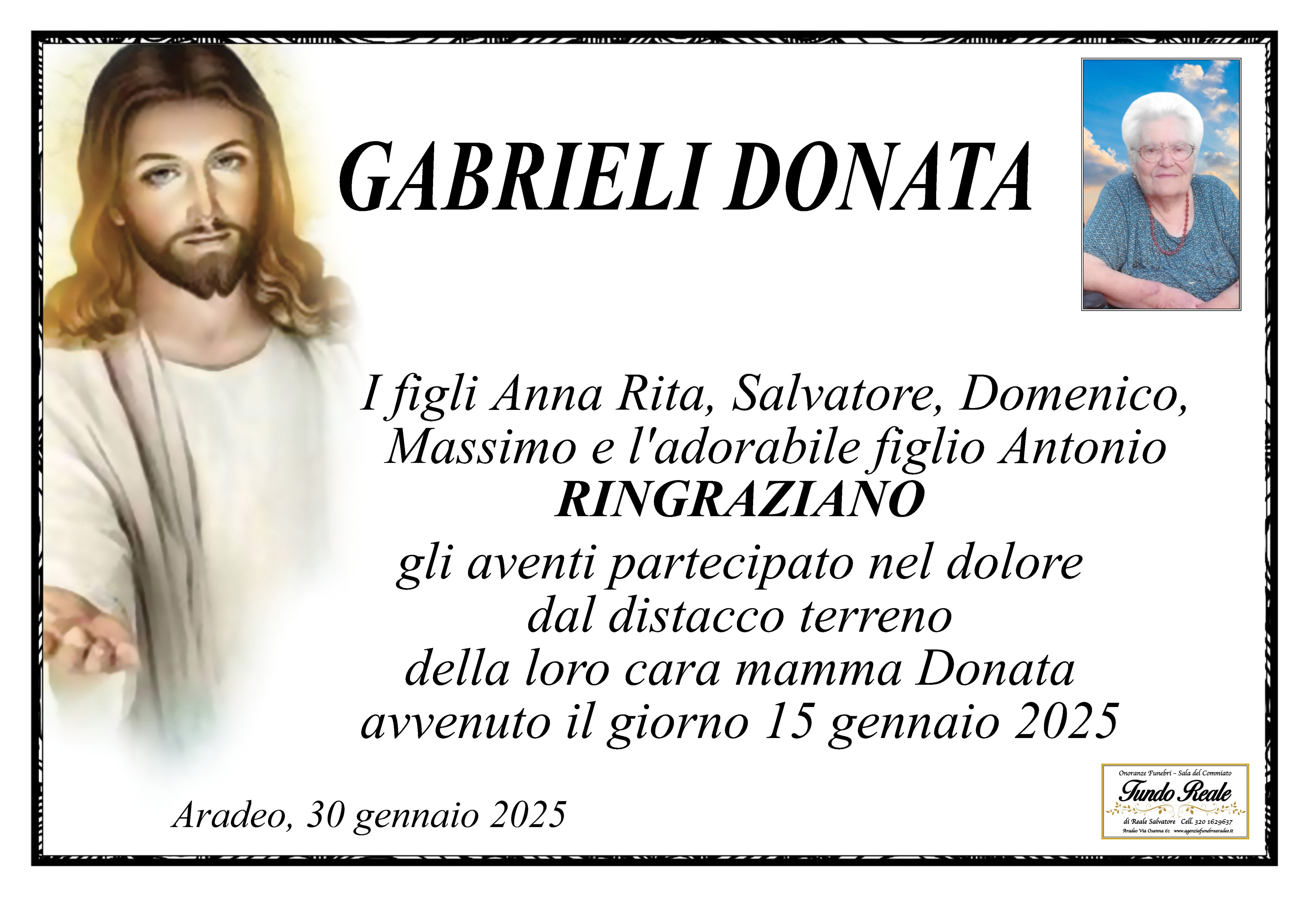 Famiglia Gabrieli Donata