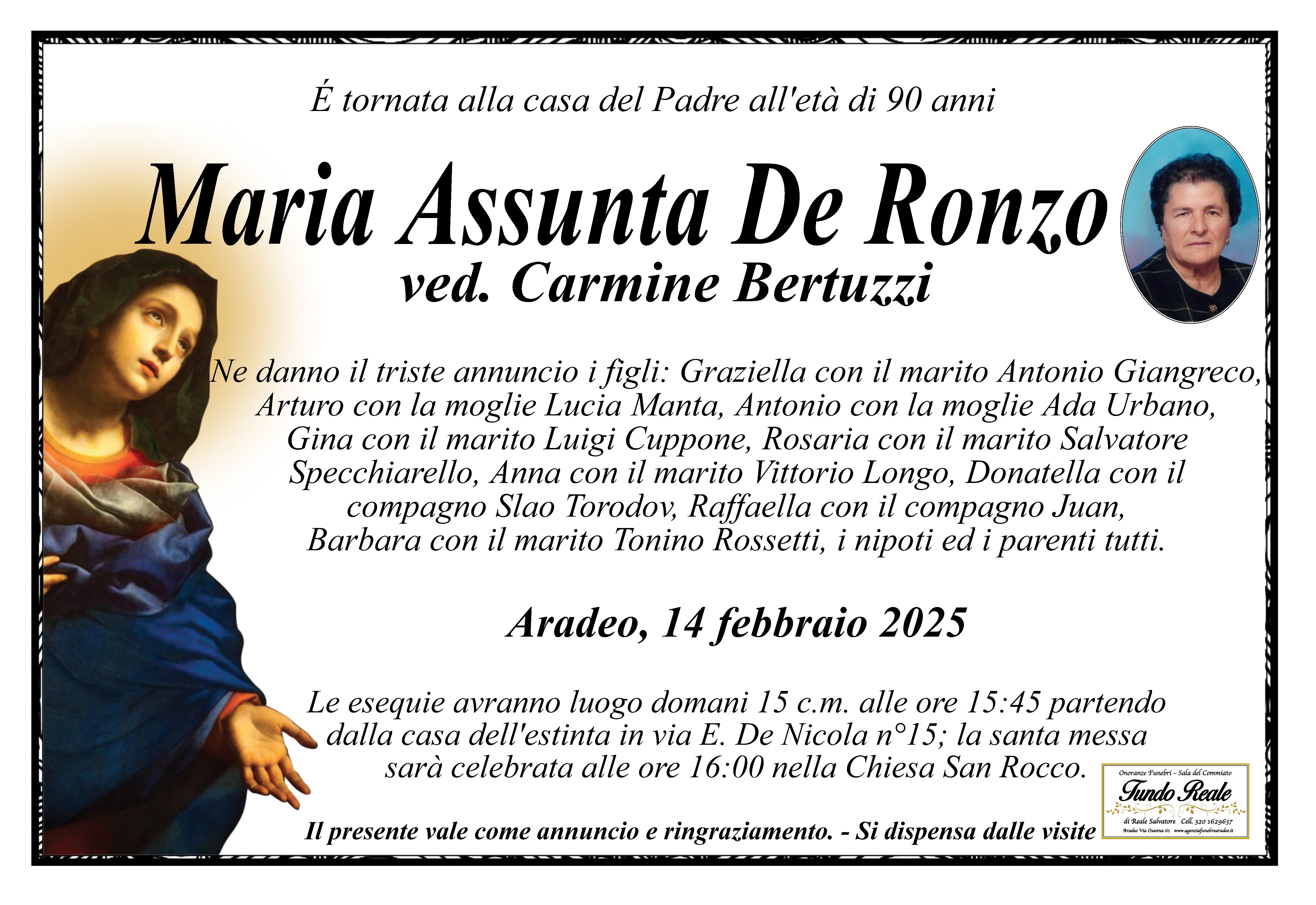 De Ronzo Maria Assunta