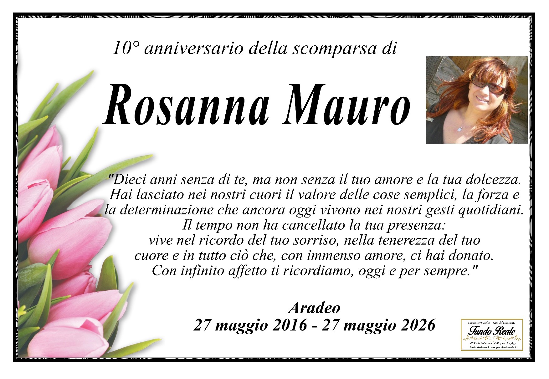 10° anniversario Mauro Rosanna