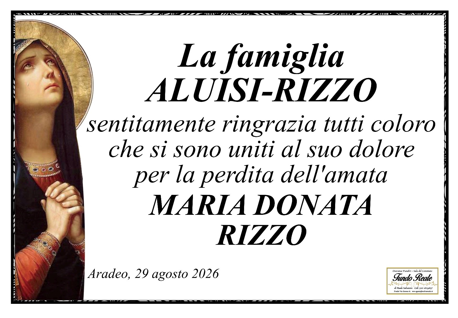 Famiglia Rizzo Maria Donata
