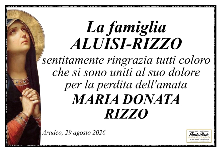 Famiglia Rizzo Maria Donata