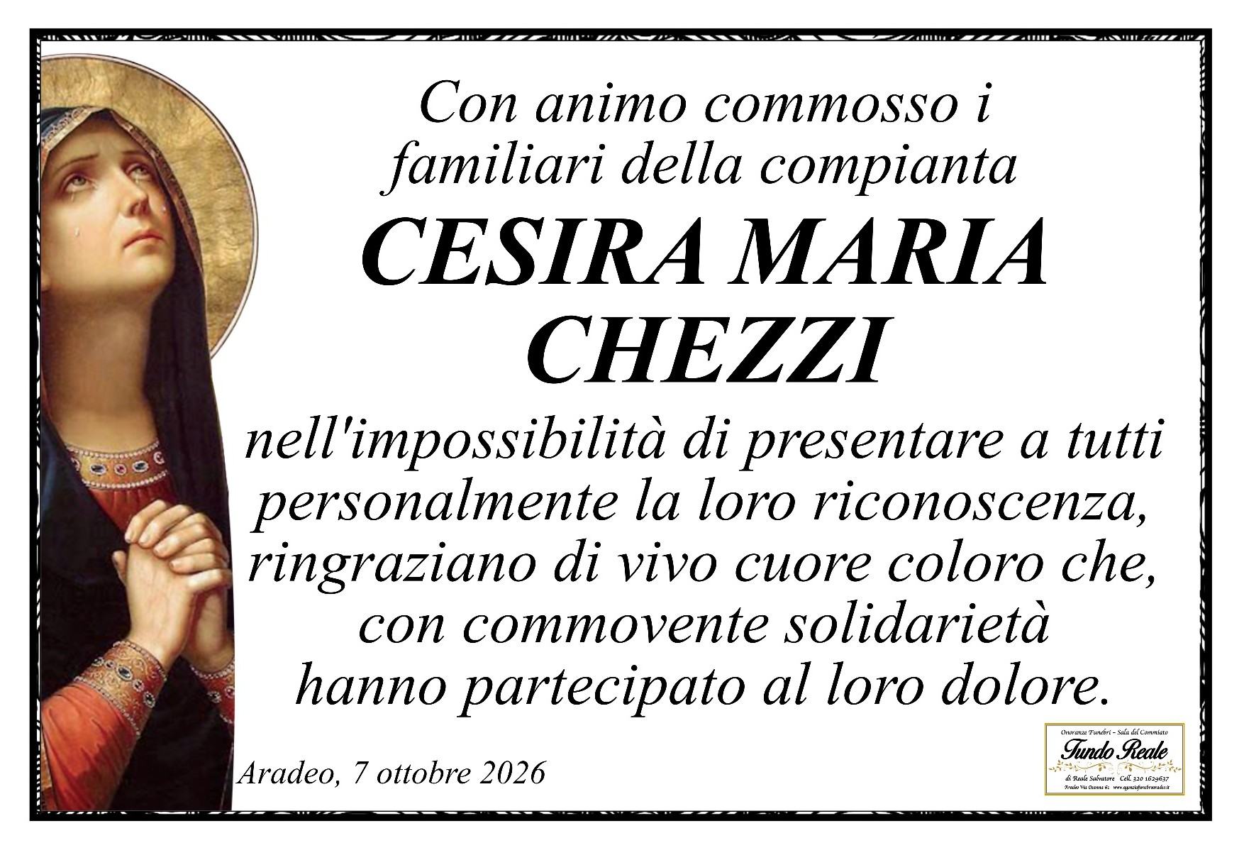 Famiglia Chezzi Cesira Maria