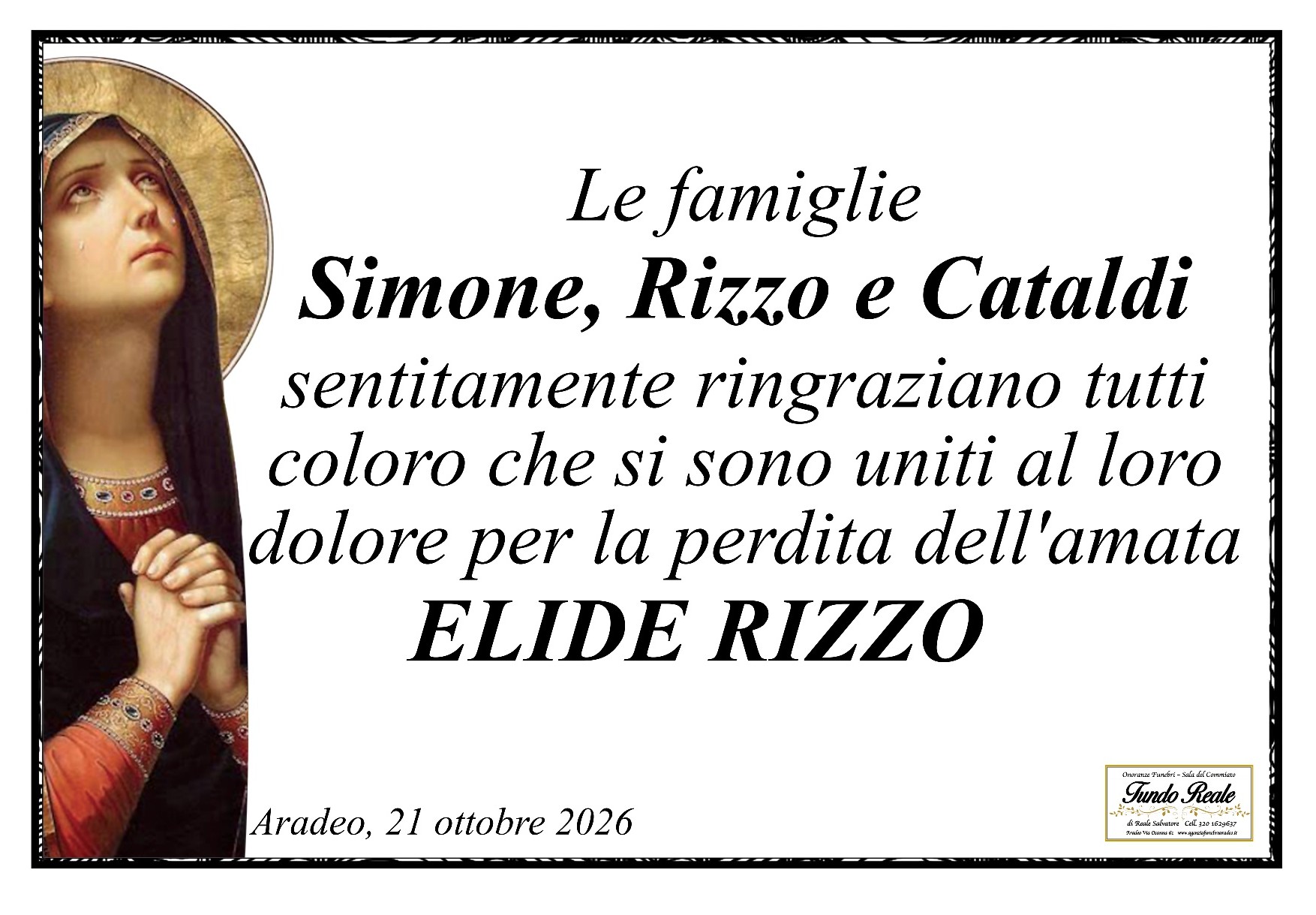 Famiglia Rizzo Elide